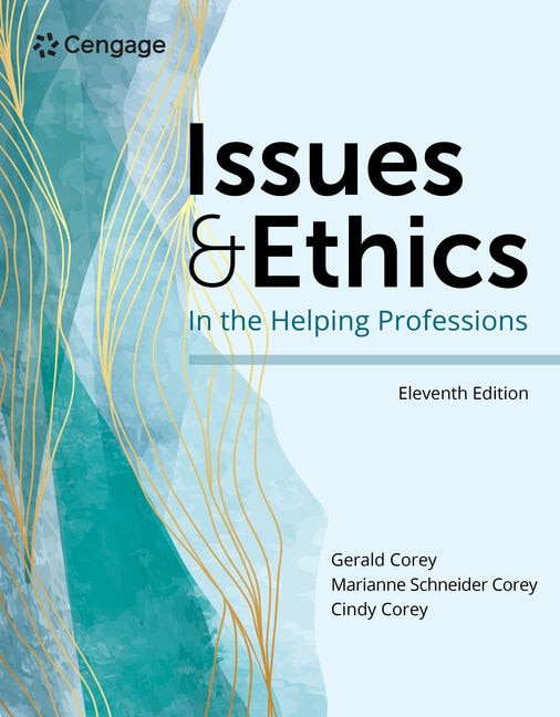 Front cover_Issues and Ethics in the Helping Professions