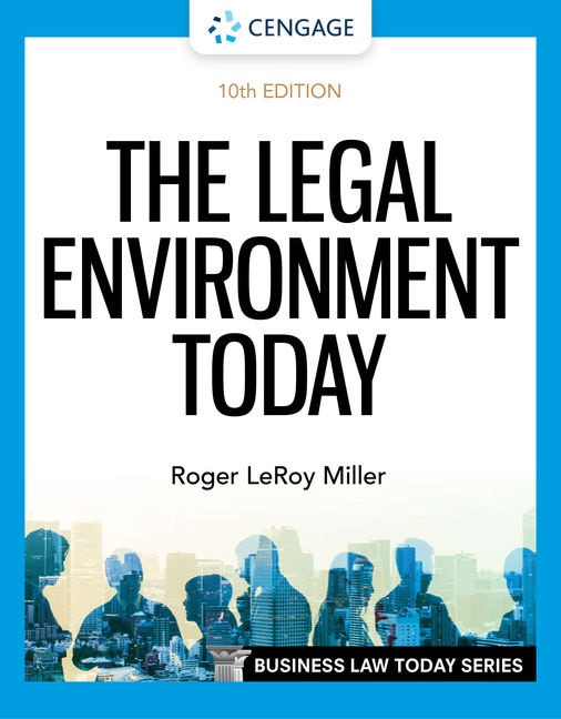 Couverture_The Legal Environment Today