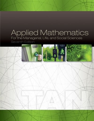 Couverture_Applied Mathematics For The Managerial, Life, And Social Sciences