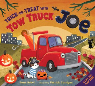 Front cover_Trick-or-Treat with Tow Truck Joe Lift-the-Flap Board Book