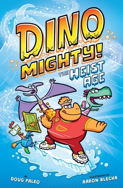 Front cover_The Heist Age: Dinosaur Graphic Novel