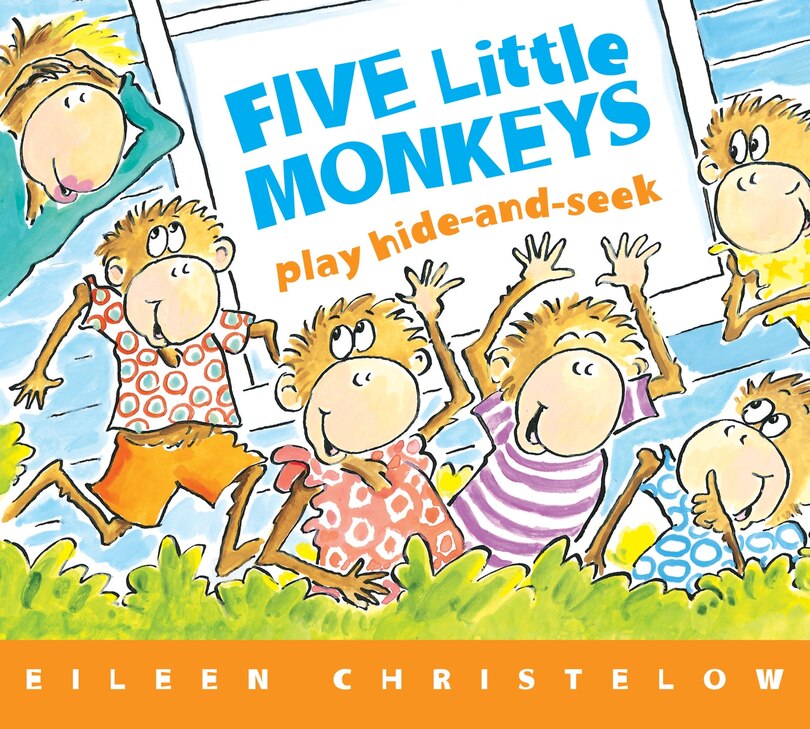 Couverture_Five Little Monkeys Play Hide and Seek Board Book