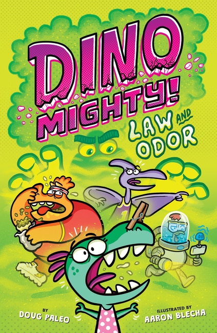 Front cover_Law And Odor: Dinosaur Graphic Novel