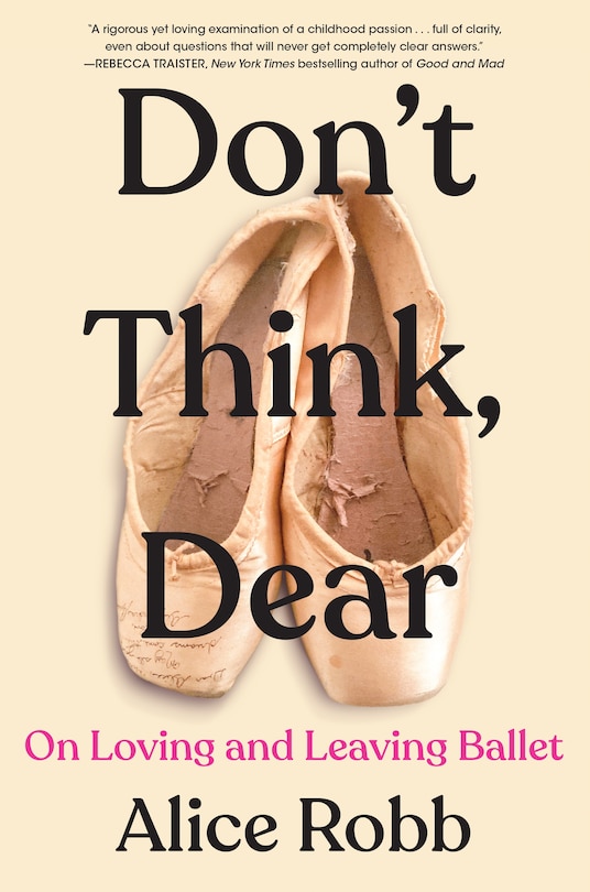 Front cover_Don't Think, Dear