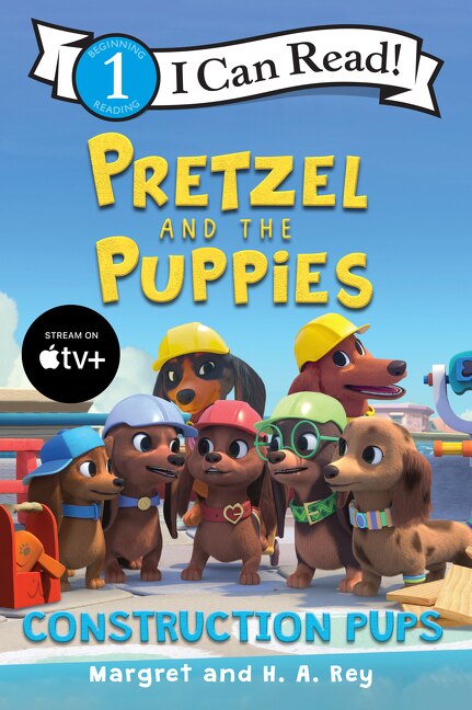 Front cover_Pretzel And The Puppies: Construction Pups