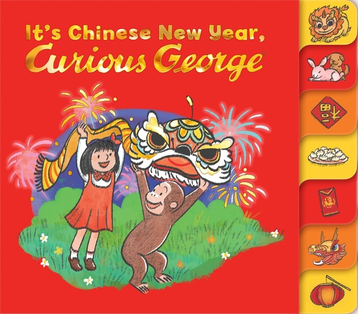 Front cover_It's Chinese New Year, Curious George!