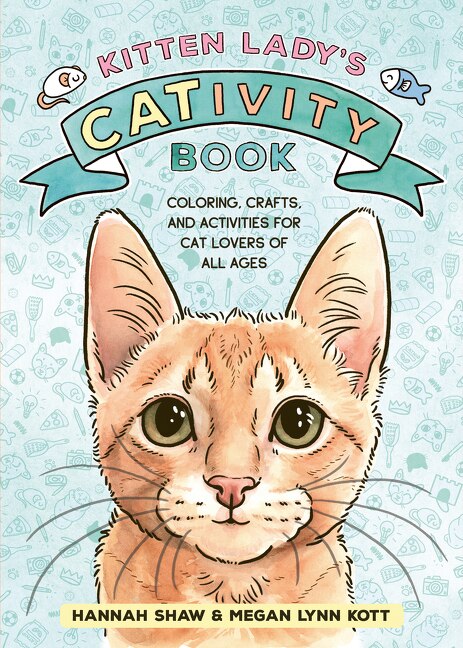 Front cover_Kitten Lady’s CATivity Book