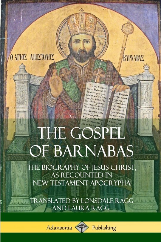 Front cover_The Gospel of Barnabas