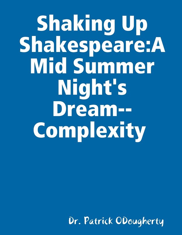 Front cover_Shaking Up Shakespeare