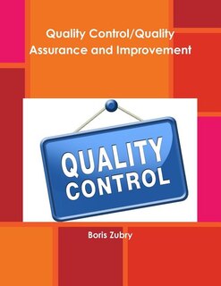 Front cover_Quality Control/Quality Assurance and Improvement