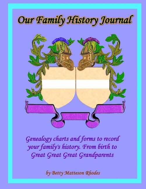 Front cover_Our Family History Journal