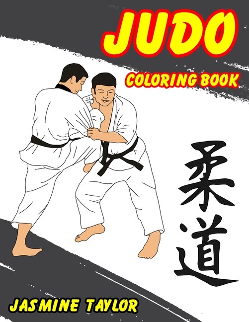 Front cover_Judo Coloring Book