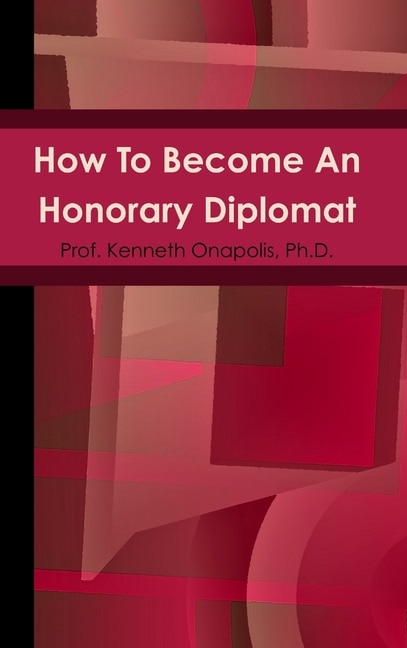 Front cover_How To Become An Honorary Diplomat