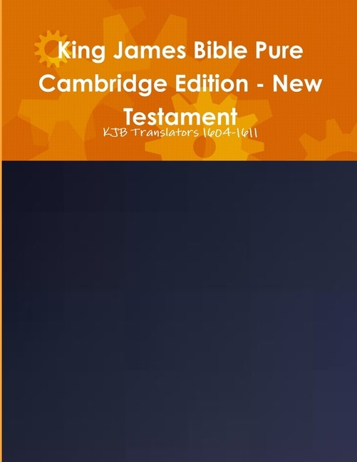 Front cover_King James Bible Pure Cambridge Edition - New Testament