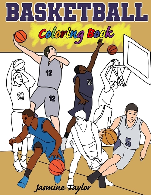 Couverture_Basketball Coloring Book