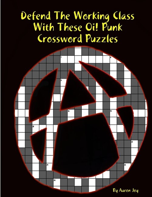 Front cover_Defend the Working Class With These Oi! Punk Crossword Puzzles