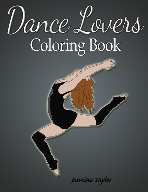Front cover_Dance Lovers Coloring Book