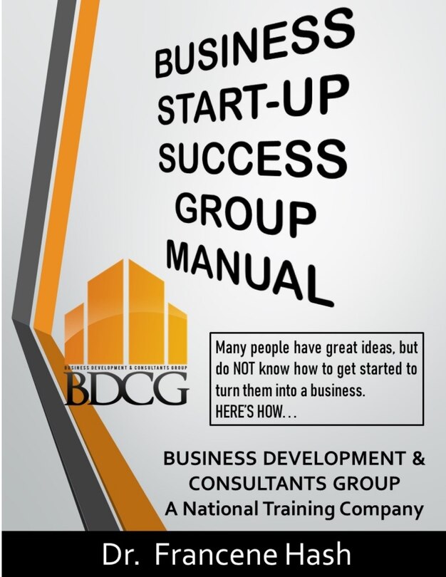 Couverture_Business Start-Up Success Group Manual