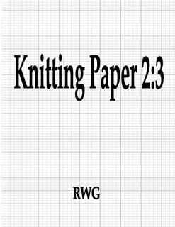 Front cover_Knitting Paper 2