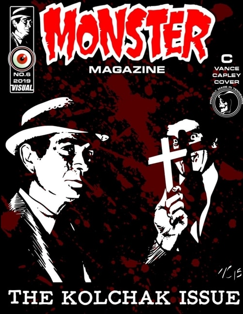Couverture_MONSTER MAGAZINE NO.6 COVER C by VANCE CAPLEY