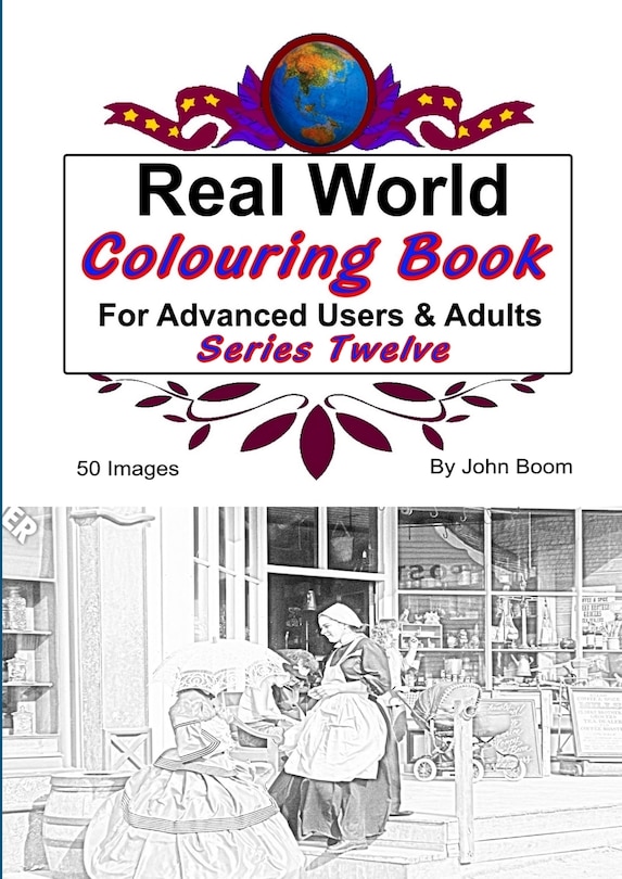 Front cover_Real World Colouring Books Series 12