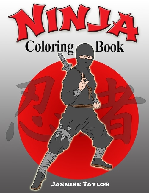 Couverture_Ninja Coloring Book