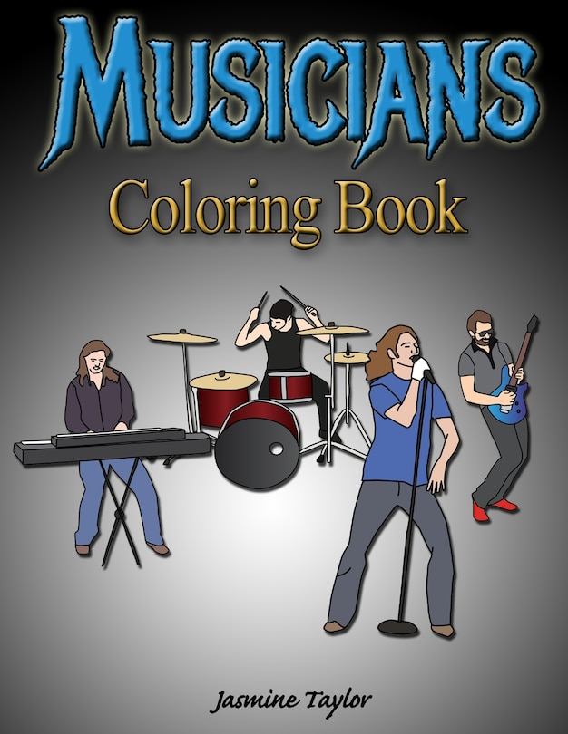 Couverture_Musicians Coloring Book
