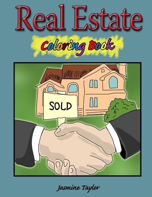 Front cover_Real Estate Coloring Book