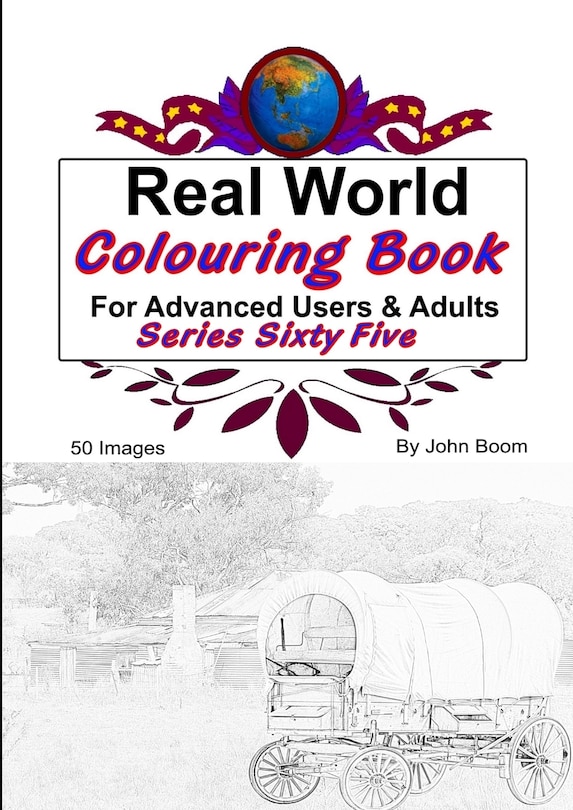 Front cover_Real World Colouring Books Series 65