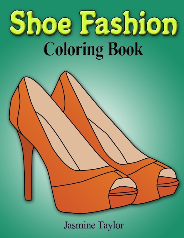 Front cover_Shoe Fashion Coloring Book