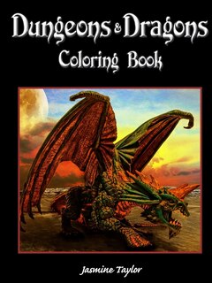 Front cover_Dungeons & Dragons Coloring Book