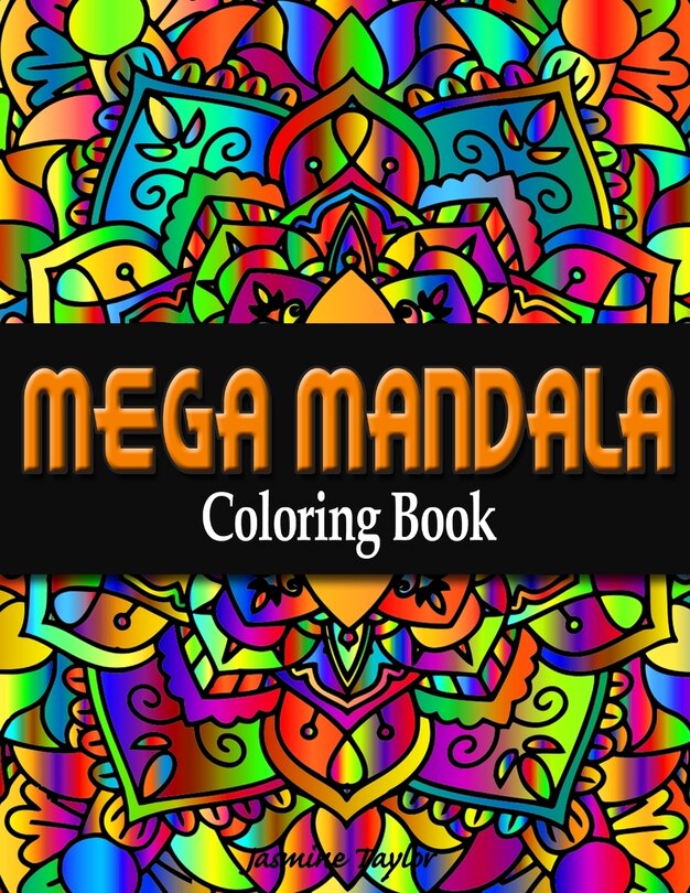 Couverture_Mega Mandala Coloring Book