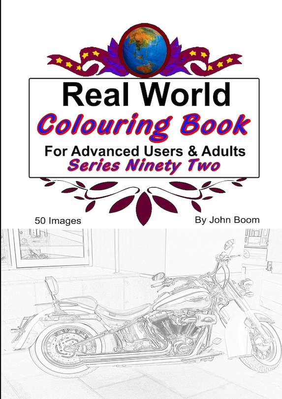 Couverture_Real World Colouring Books Series 92