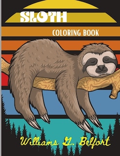 Front cover_Sloth Coloring Book