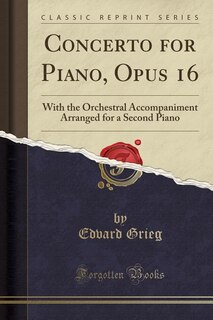 Front cover_Concerto for Piano, Opus 16
