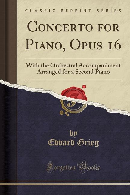 Front cover_Concerto for Piano, Opus 16