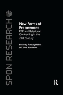Couverture_New Forms Of Procurement