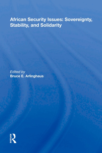 Front cover_African Security Issues