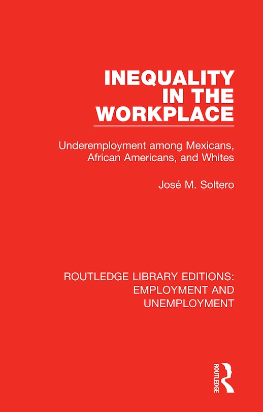 Front cover_Inequality In The Workplace