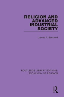 Couverture_Religion And Advanced Industrial Society
