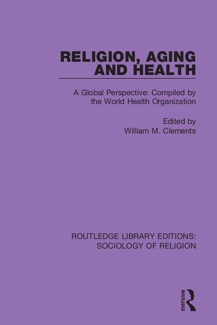 Front cover_Religion, Aging And Health