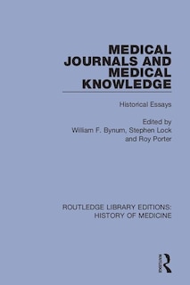 Front cover_Medical Journals and Medical Knowledge
