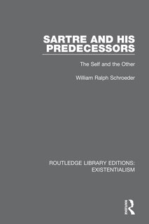 Couverture_Sartre And His Predecessors