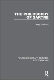Front cover_The Philosophy of Sartre