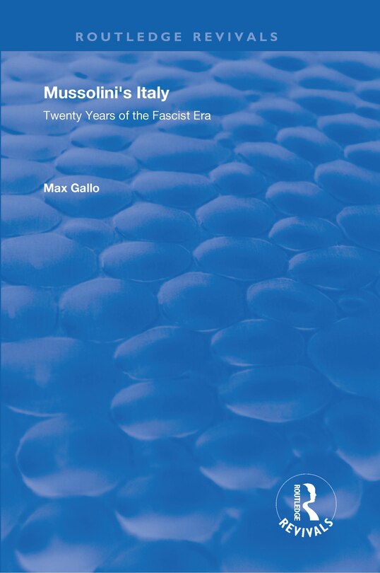 Front cover_Mussolini's Italy