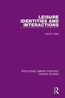 Couverture_Leisure Identities And Interactions