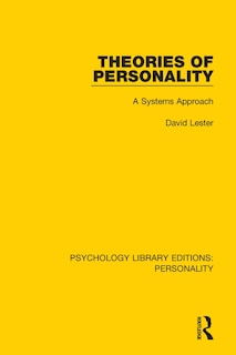 Couverture_Theories Of Personality