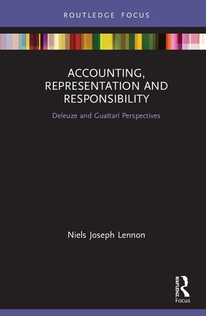 Couverture_Accounting, Representation And Responsibility