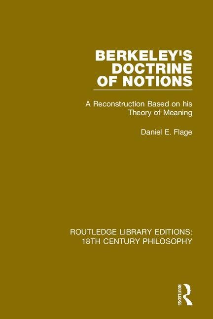 Couverture_Berkeley's Doctrine Of Notions