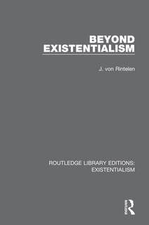 Couverture_Beyond Existentialism